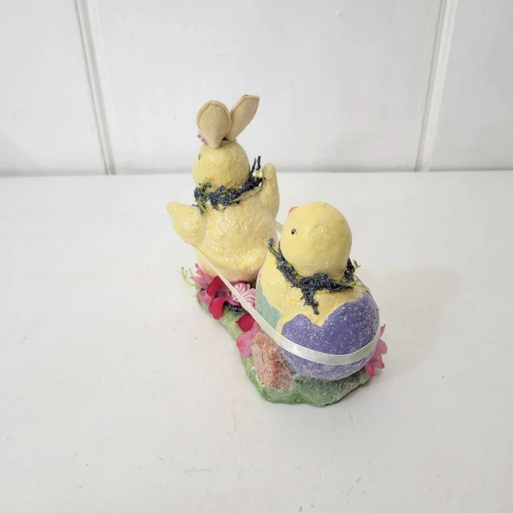 Vintage Ceramic Easter Chicks Figurine - Picture 6 of 6